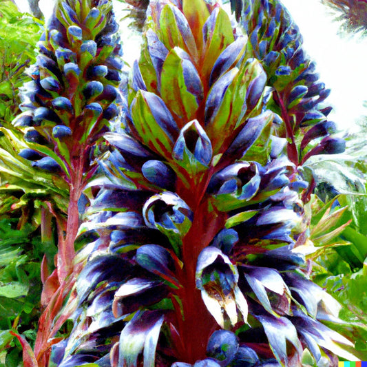 Puya alpestris Planting Seeds - 10 Pack, Sapphire Tower - Rare Exotic Tropical Plant Seeds