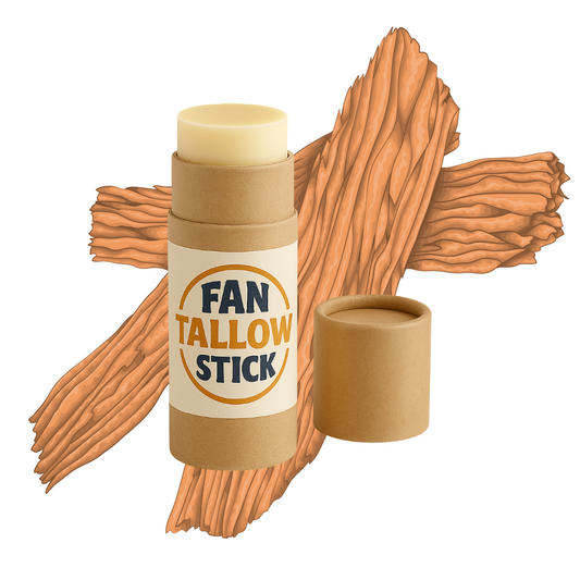 Sandalwood Tallow Lip Balm – .35 oz Travel Size