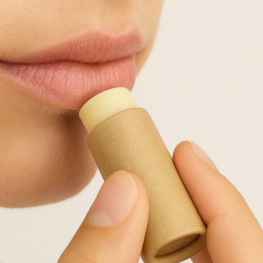 Rose Tallow Lip Balm – .35 oz Travel Size