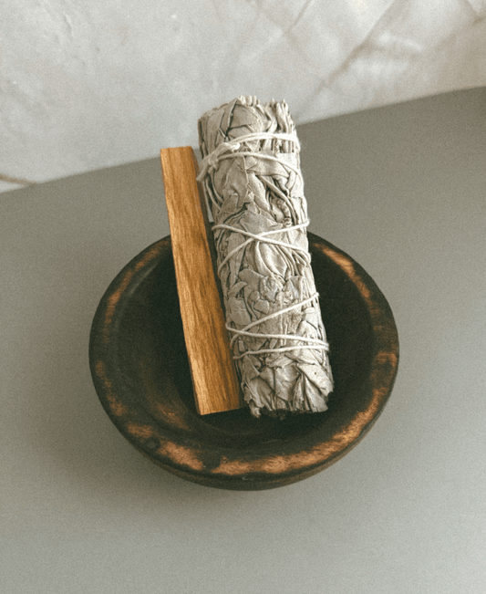 The Ritual Smoke Set – Palo Santo + Sage